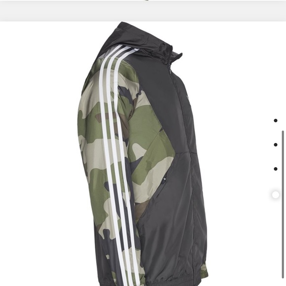 Adidas Camo Windbreaker - Picture 4 of 5
